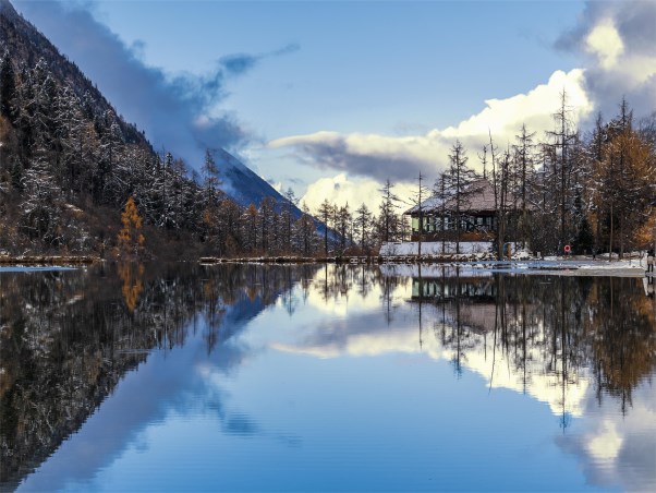 摄图网_501791285_四川阿坝州毕棚沟日落风景（企业商用）.jpg